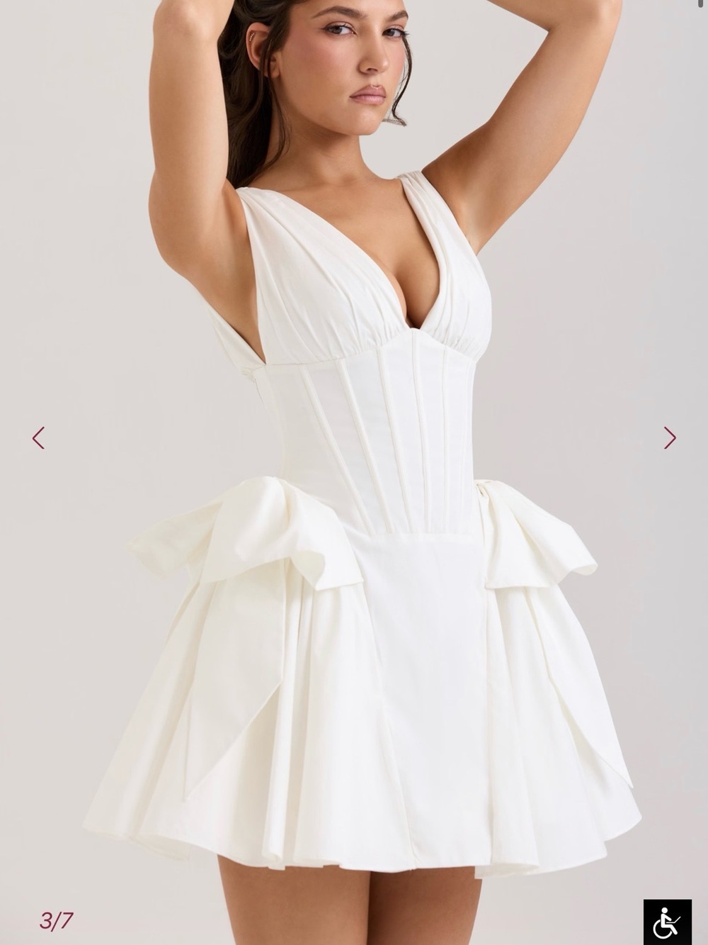 House of CB White Corset Amalia Dress - Picture 2 of 6
